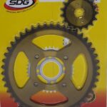 Corona Y Piñon Mot Skua 150/ Triax 150 Mv. 10Mm. Z 46/17 Plana