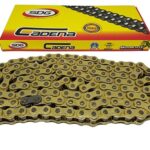 Cadena 428H X 136 Sdg (Dorada) (Reforzada)